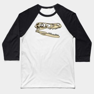 Velociraptor skull Baseball T-Shirt